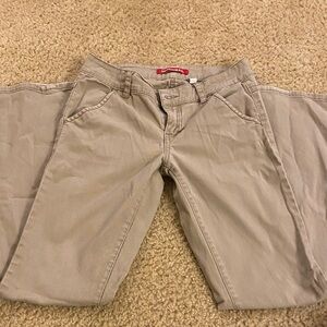 UNIONBAY Women's Tan Straight Leg Jeans